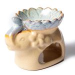 Aromatic Oil and Wax Burner Elephant Natural