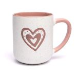 Κούπα Heart pink