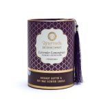 Ayuverda scented candle Tridosha lavender lemongrass