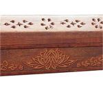 Incense Sticks Burner And Storage Box Lotus